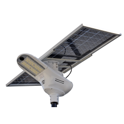 Lampa Solarno-Wiatrowa Hybryda TG-BS40 800lm 160Wp bifacjal 614Wh 100Wind